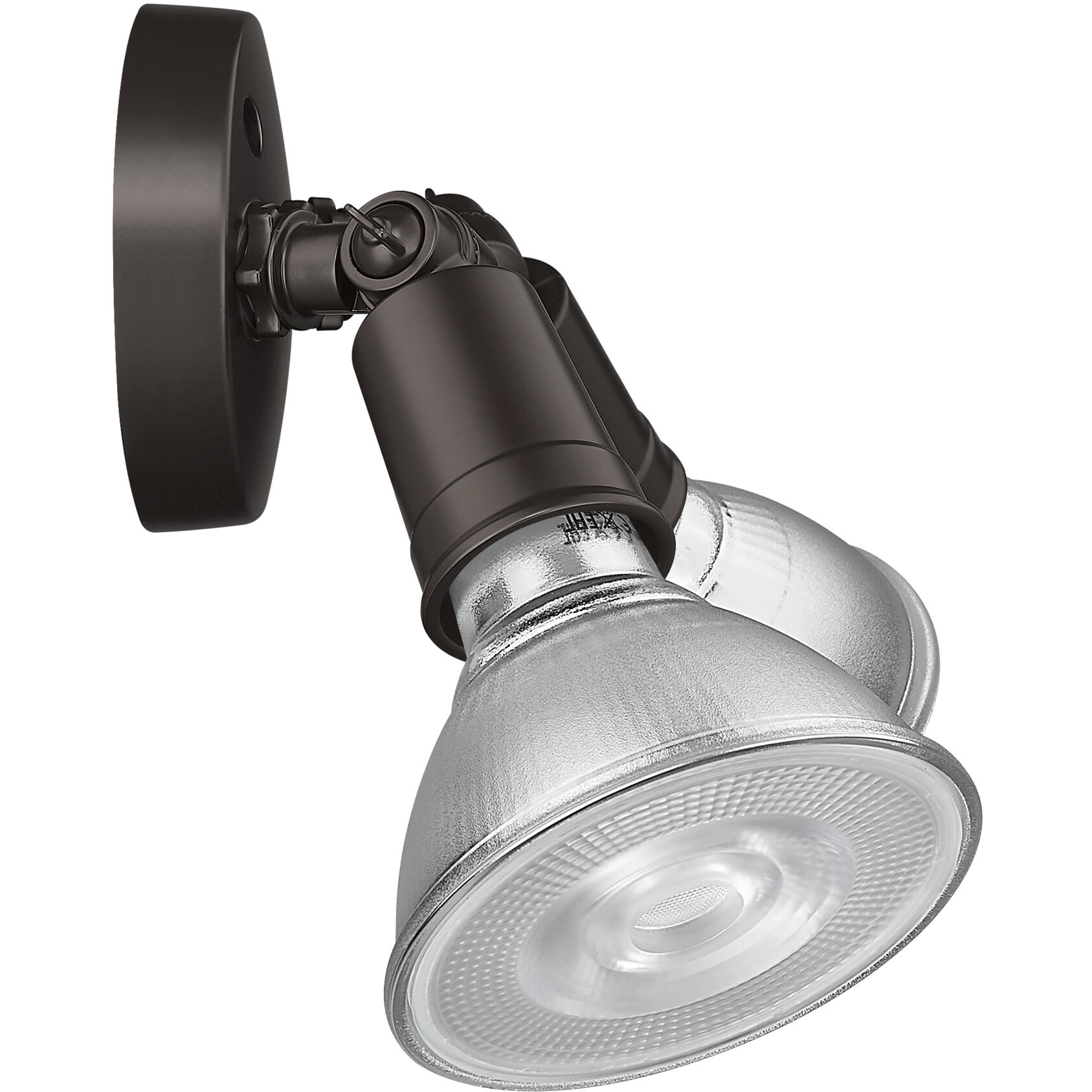 None 2 Light 4.75 inch Powder Coated Bronze Outdoor Security Flood Light